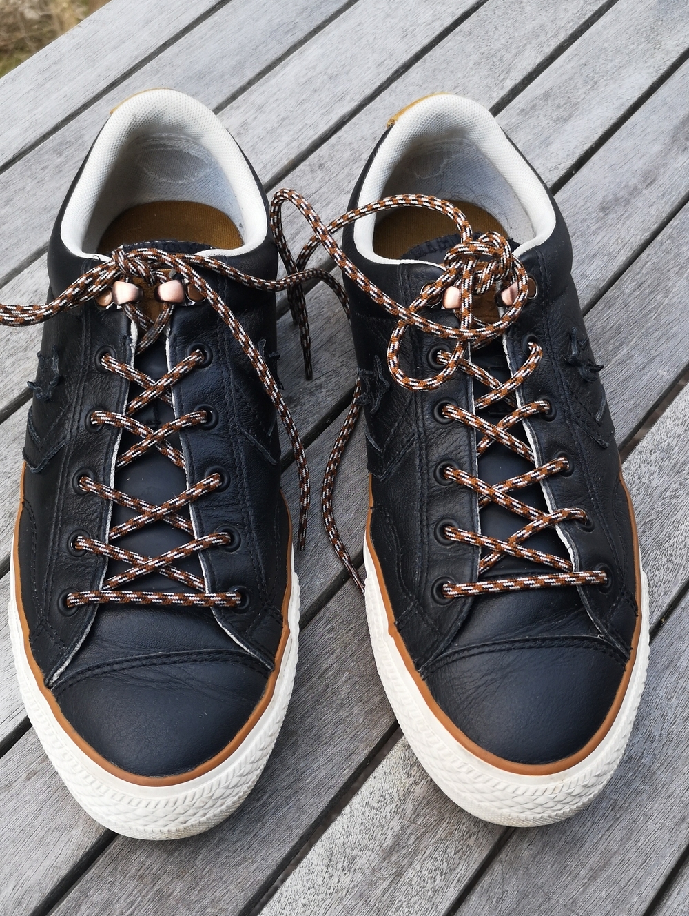 Converse All Star leather sneakers